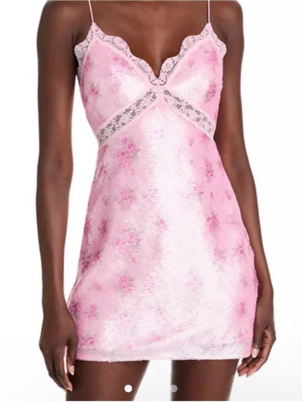 LoveShackFancy Finta Sequin Mini Dress, Flamenco Pink , NWT/size6. ✨Brand New✨